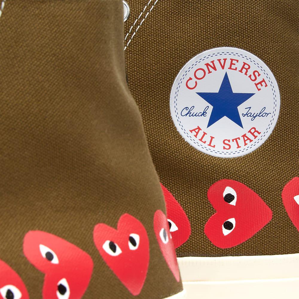 Comme des Garcons Play x Converse Chuck Taylor Multi Heart 1商品第4张图片规格展示