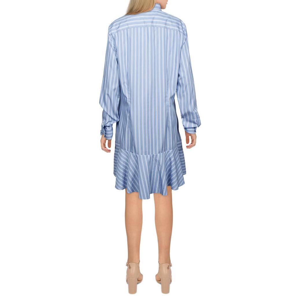 商品Ralph Lauren|Lauren Ralph Lauren Womens Triella Striped Mini Shirtdress,价格¥427,第4张图片详细描述