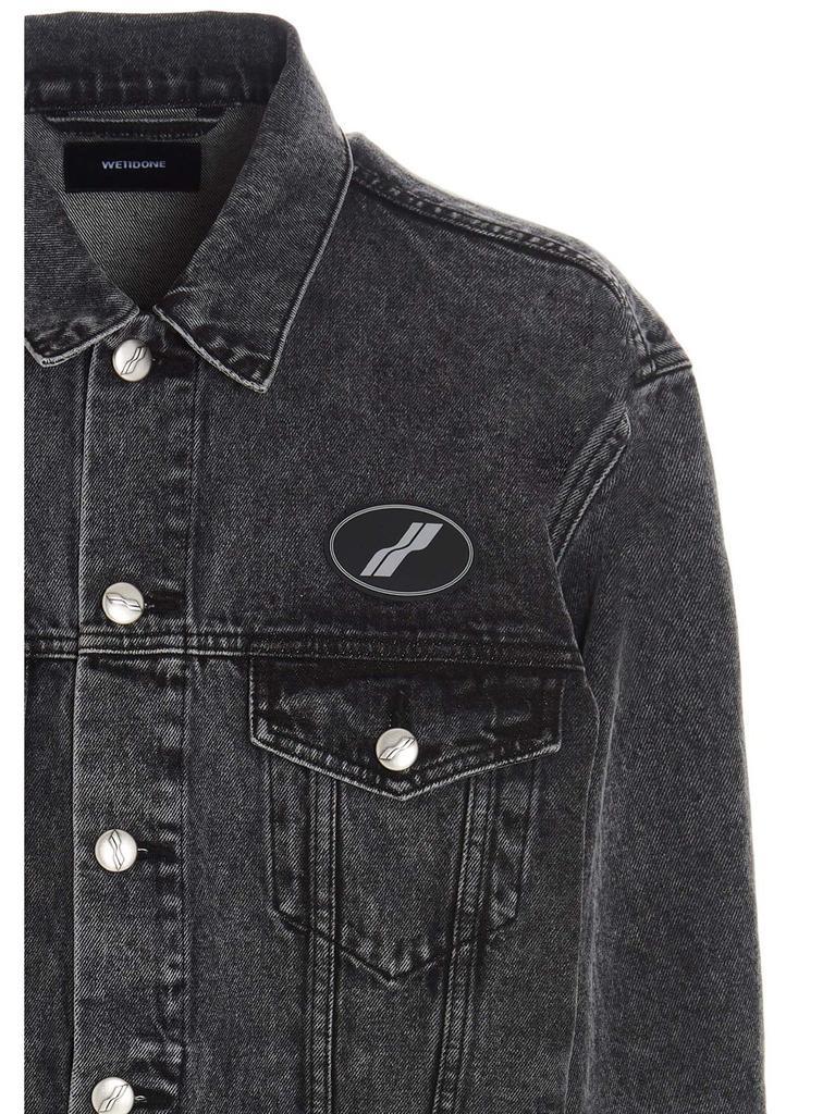 商品We11done|We11 Done Women's  Black Cotton Outerwear Jacket,价格¥2792,第5张图片详细描述