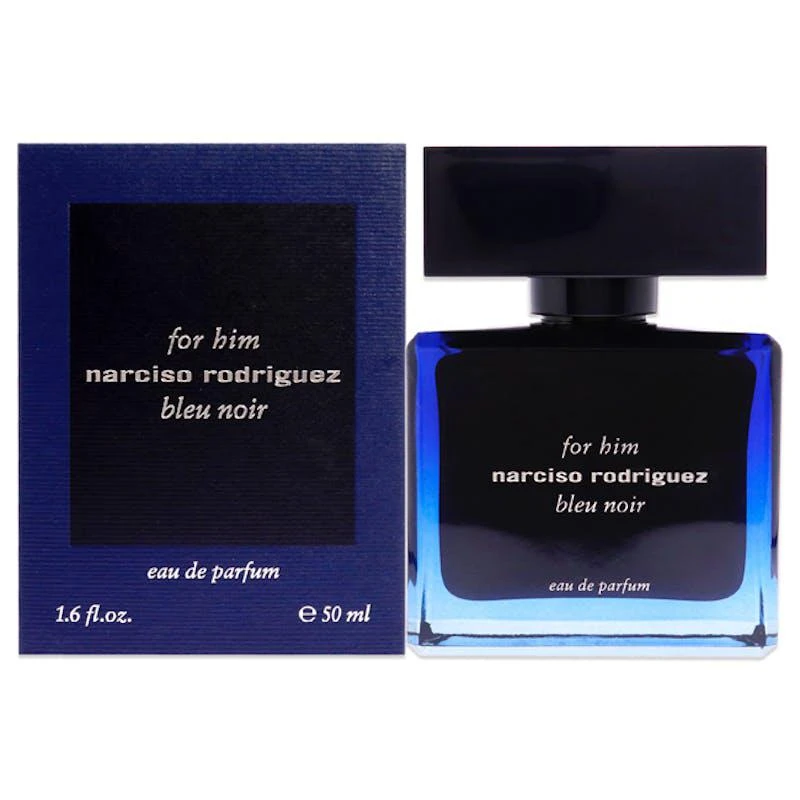 商品Narciso Rodriguez|Narciso Rodriguez For Him Bleu Noir by Narciso Rodriguez for Men 1.6 oz EDP Spray,价格¥555,第1张图片