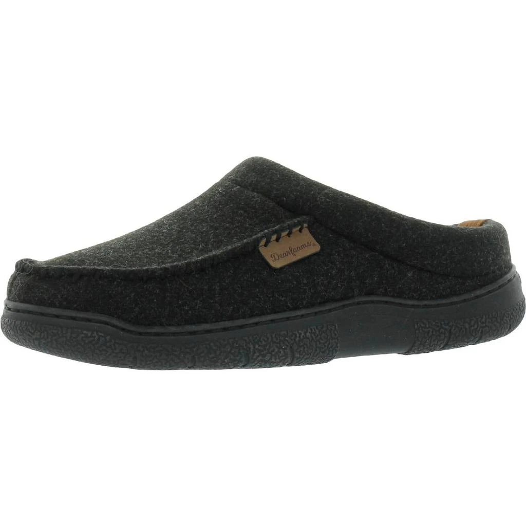 商品Dear Foams|Dearfoams Mens Flats Washable Slide Slippers,价格¥167,第1张图片