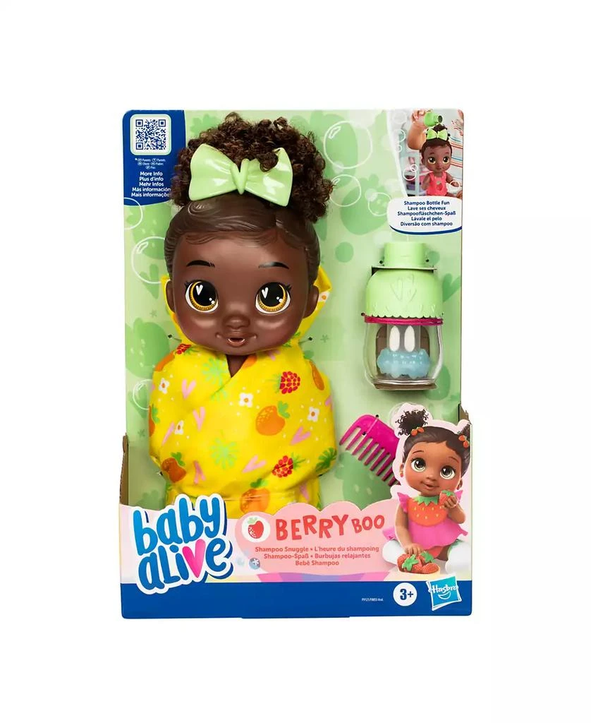 商品Baby Alive|Shampoo Snuggle Berry Boo Doll Playset,价格¥150,第3张图片详细描述