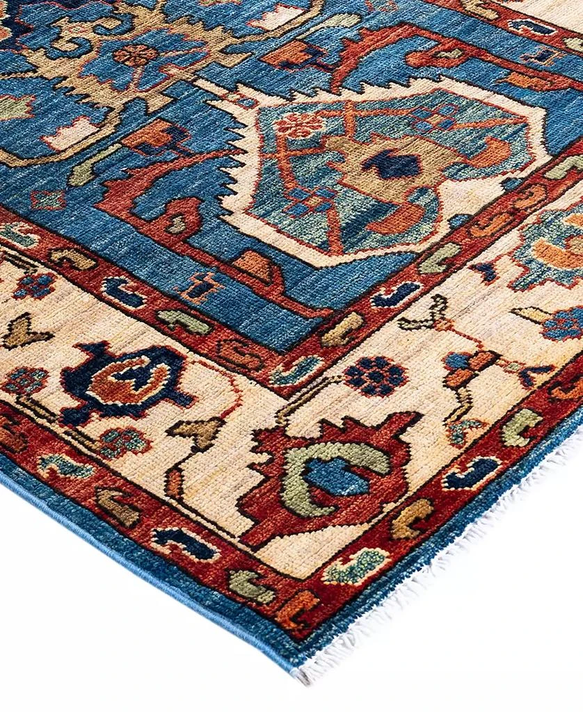 商品ADORN HAND WOVEN RUGS|Serapi M1999 2'9"x8'2" Runner Area Rug,价格¥7398,第2张图片详细描述