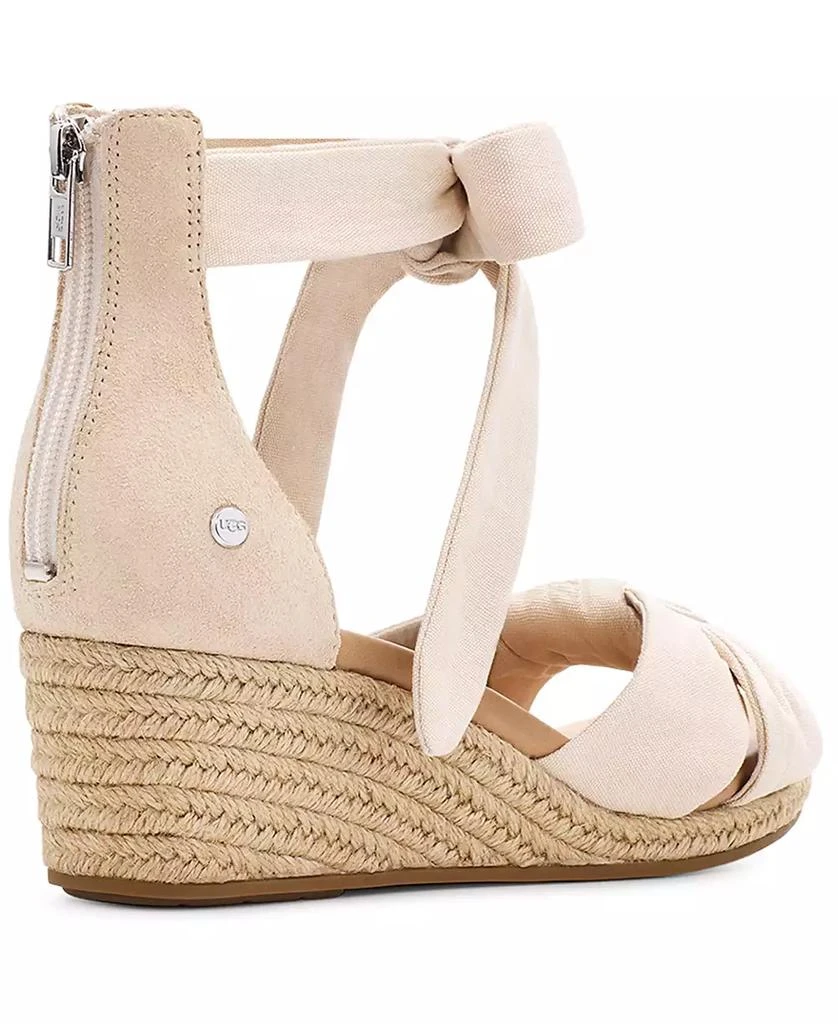 商品UGG|Women's Yarrow Espadrille Wedge Sandals,价格¥299,第3张图片详细描述