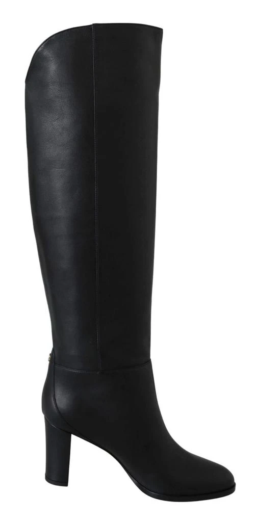 商品Jimmy Choo|Jimmy Choo Madalie 80 Black Leather Boots,价格¥5742,第1张图片