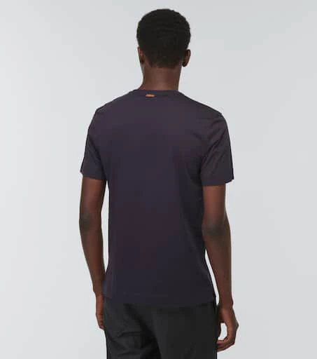 商品Zegna|Logo棉质T恤,价格¥4689,第4张图片详细描述