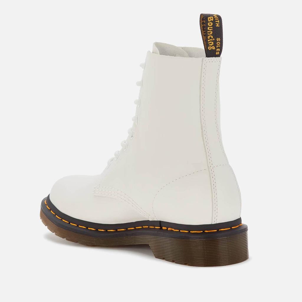 商品Dr. Martens|Dr. Martens Women's 1460 Pascal Virginia Leather 8-Eye Boots - Optical White,价格¥1395,第5张图片详细描述