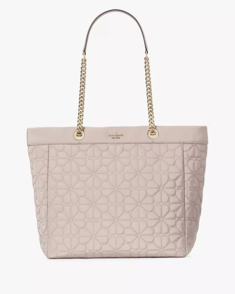 商品Kate Spade|Spade Flower Quilted Fabric XL Tote,价格¥1114,第1张图片