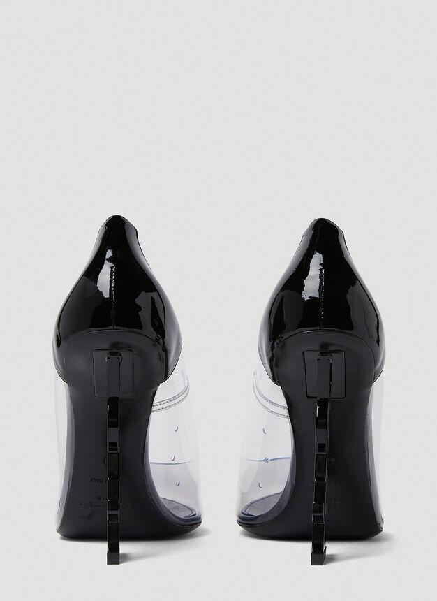 商品Yves Saint Laurent|Opyum Logo High Heels in Black,价格¥10170,第6张图片详细描述