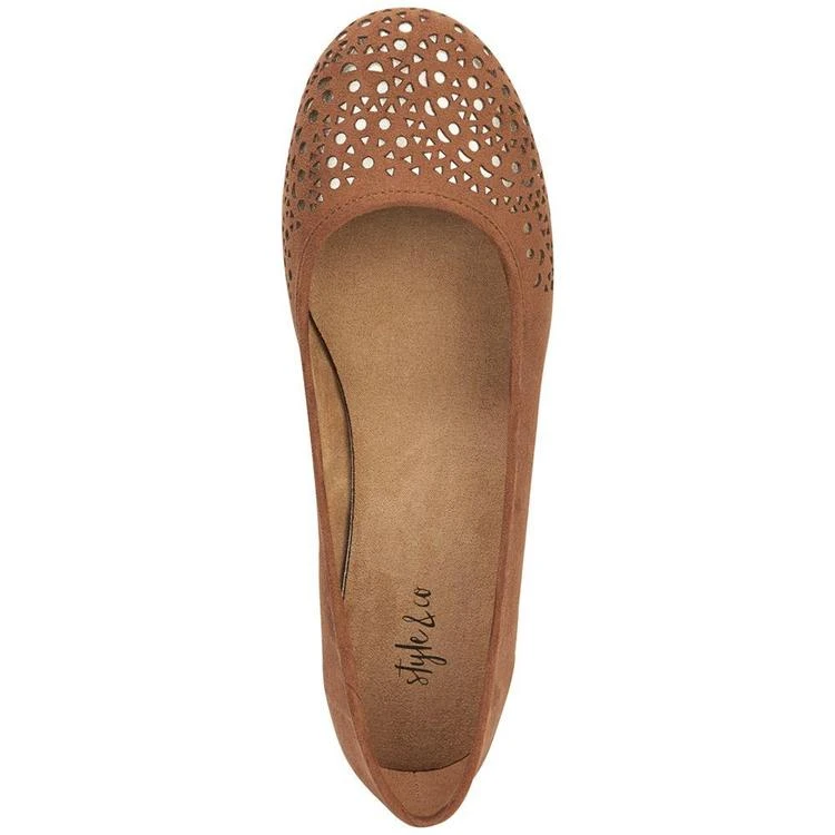 商品Style & Co|Averlay Perforated Flats, Created for Macy's,价格¥185,第5张图片详细描述