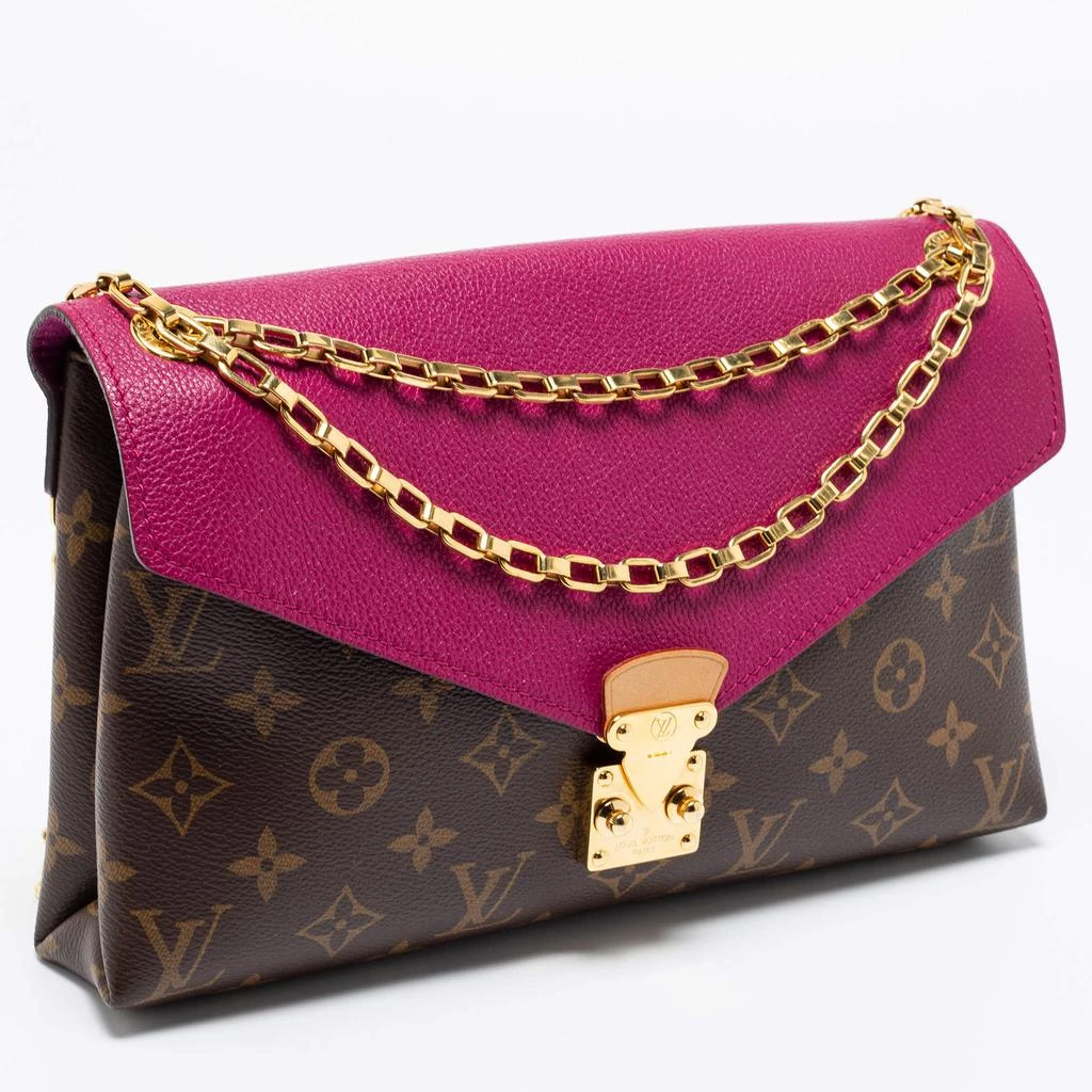 商品[二手商品] Louis Vuitton|Louis Vuitton Amethyste Monogram Canvas and Leather Pallas Chain Bag,价格¥8746,第3张图片详细描述