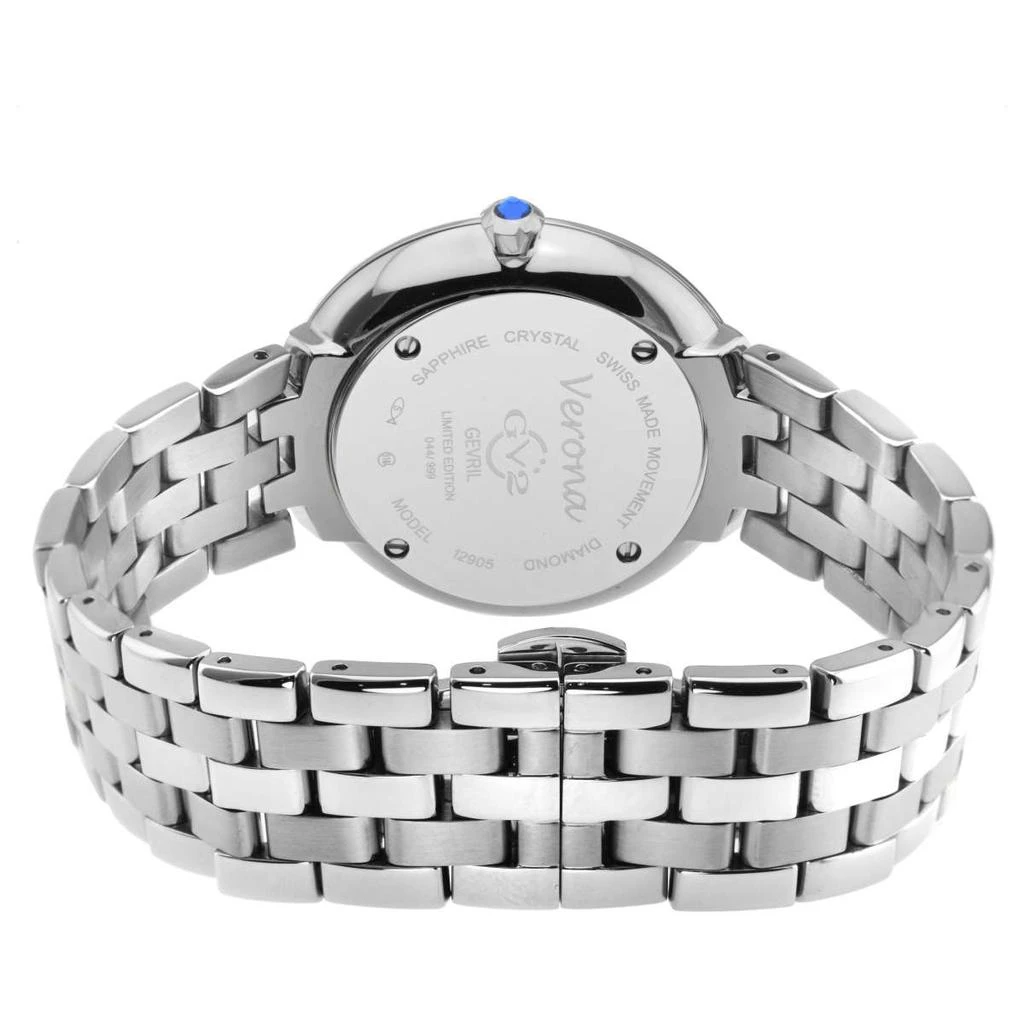 商品Gevril|GV2 by Gevril Verona Diamond Women's Watch,价格¥4834,第2张图片详细描述