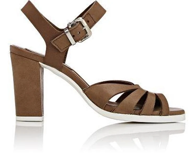 商品Barneys New York|Leather Ankle-Strap Sandals,价格¥886,第1张图片