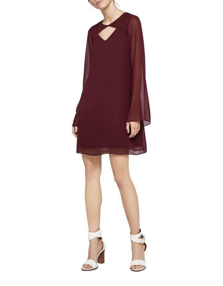 商品BCBG|Cutout Roundneck Shift Dress,价格¥749,第1张图片