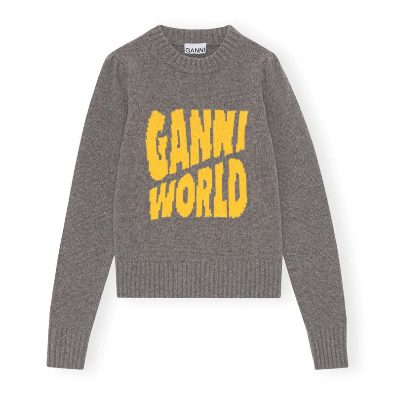 商品Ganni|GANNI 女士印花卫衣 K1775-641,价格¥994,第1张图片