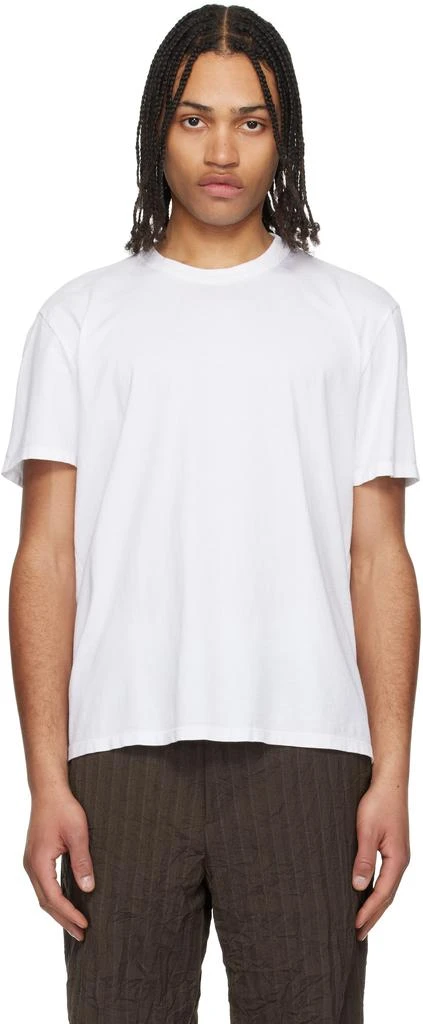 商品Les Tien|Three-Pack White Standard Classic T-shirts,价格¥1581,第1张图片