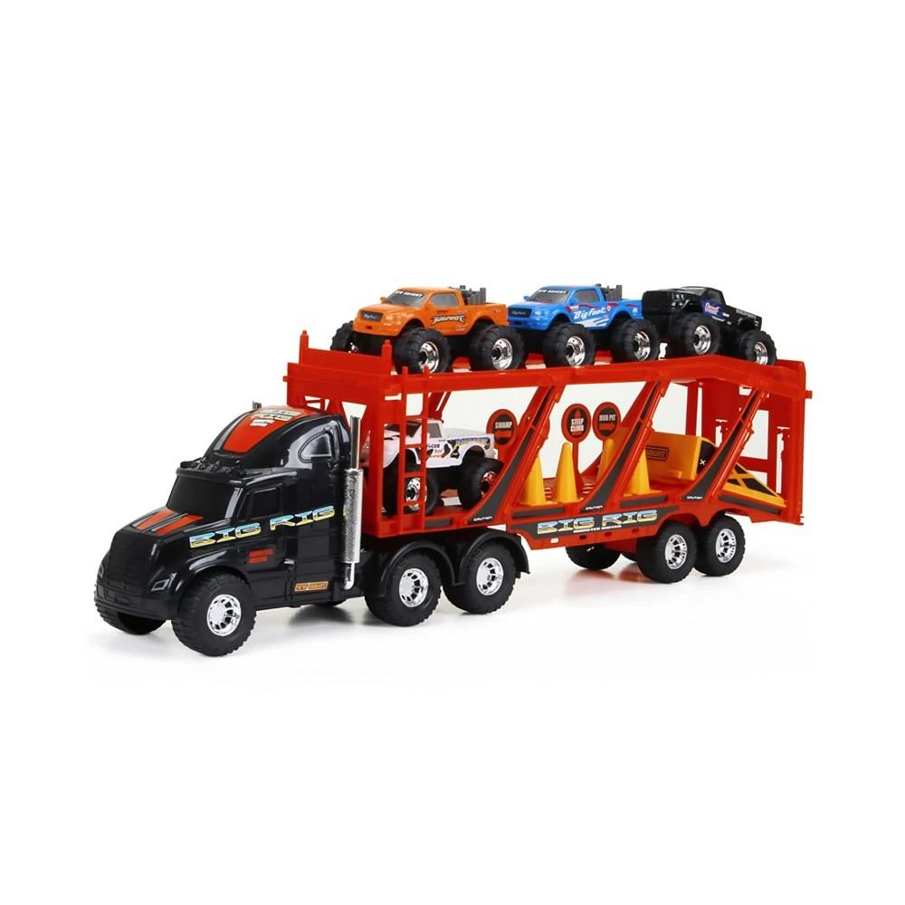 商品Group Sales|22" Big Foot Car Carrier with 4 Trucks and Accessories,价格¥315,第1张图片