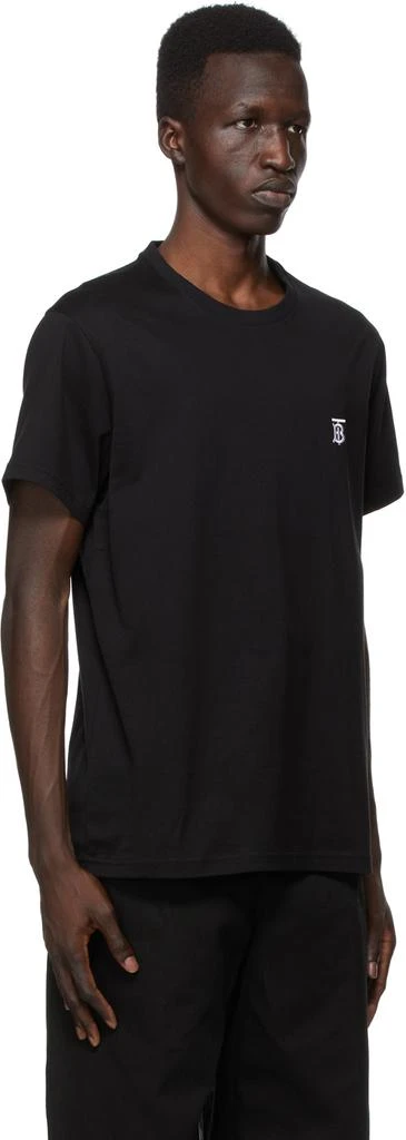 商品Burberry|Black TB Monogram New Parker T-Shirt,价格¥1781,第2张图片详细描述