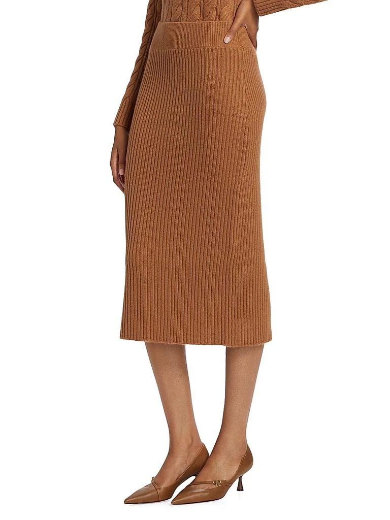 Ribbed Cashmere Pencil Skirt 商品