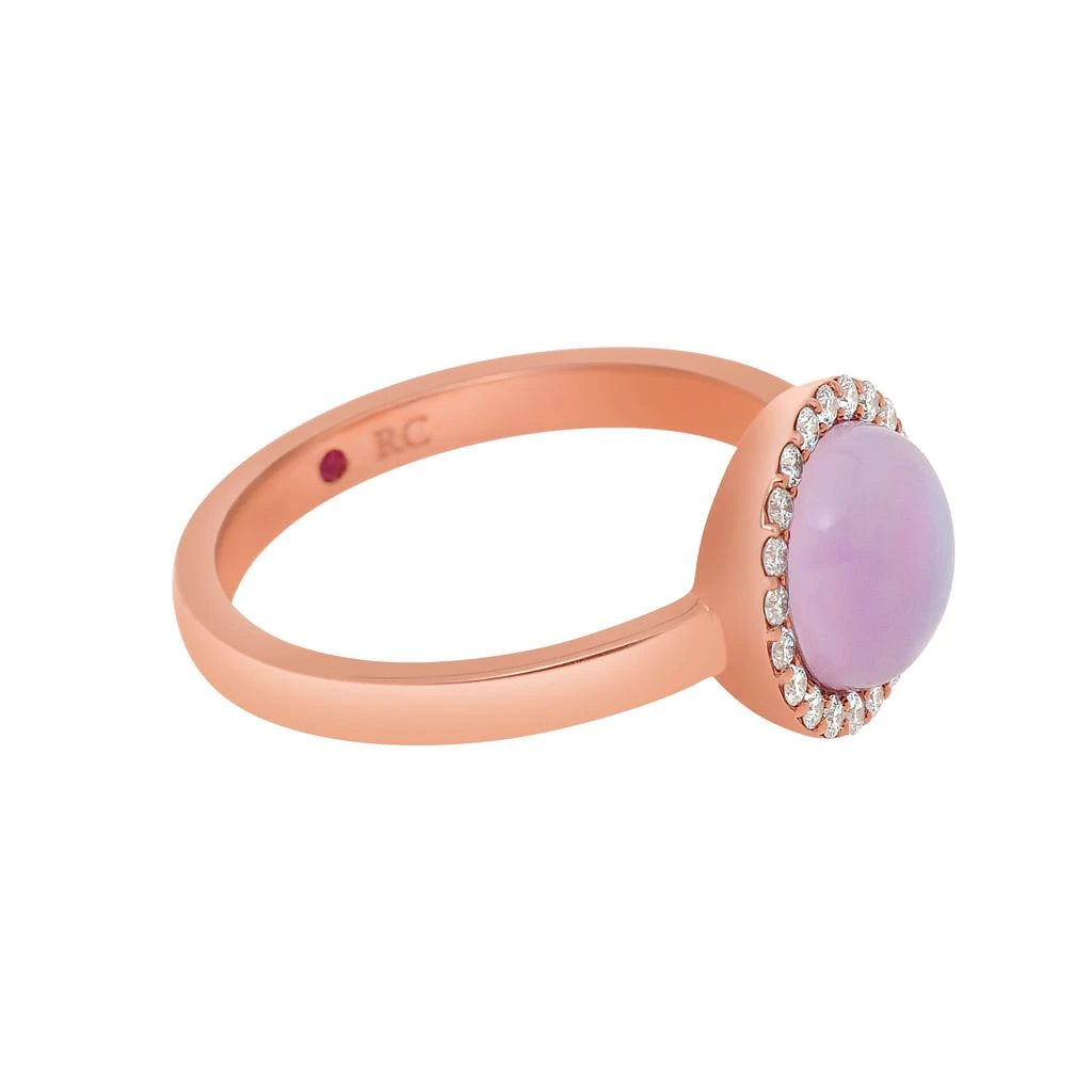 商品Roberto Coin|Roberto Coin 18K Rose Gold, 2.00ct. tw. Amethyst and Diamond Halo Ring sz 6.5 8882636AX65XA,价格¥10432,第3张图片详细描述