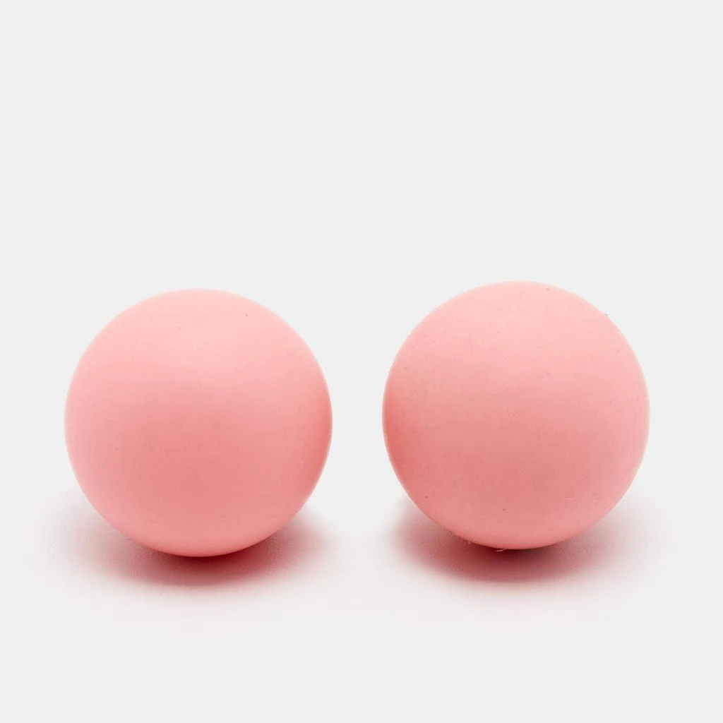 商品[二手商品] Dior|Dior Mise En Dior Tribales Matte Pink Gold Tone Metal Stud Earrings,价格¥1122,第3张图片详细描述