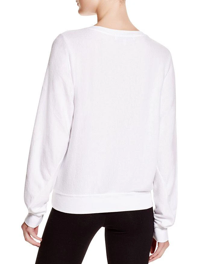 商品Wildfox|Clean White Sweatshirt,价格¥659,第2张图片详细描述