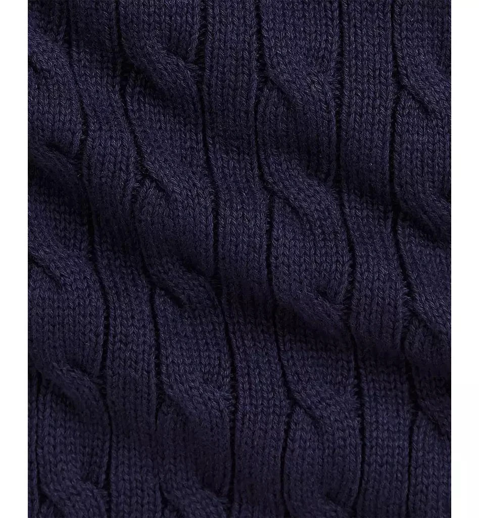 商品Ralph Lauren|Baby Cotton Cable-Knit Sweater Vest,价格¥337,第3张图片详细描述