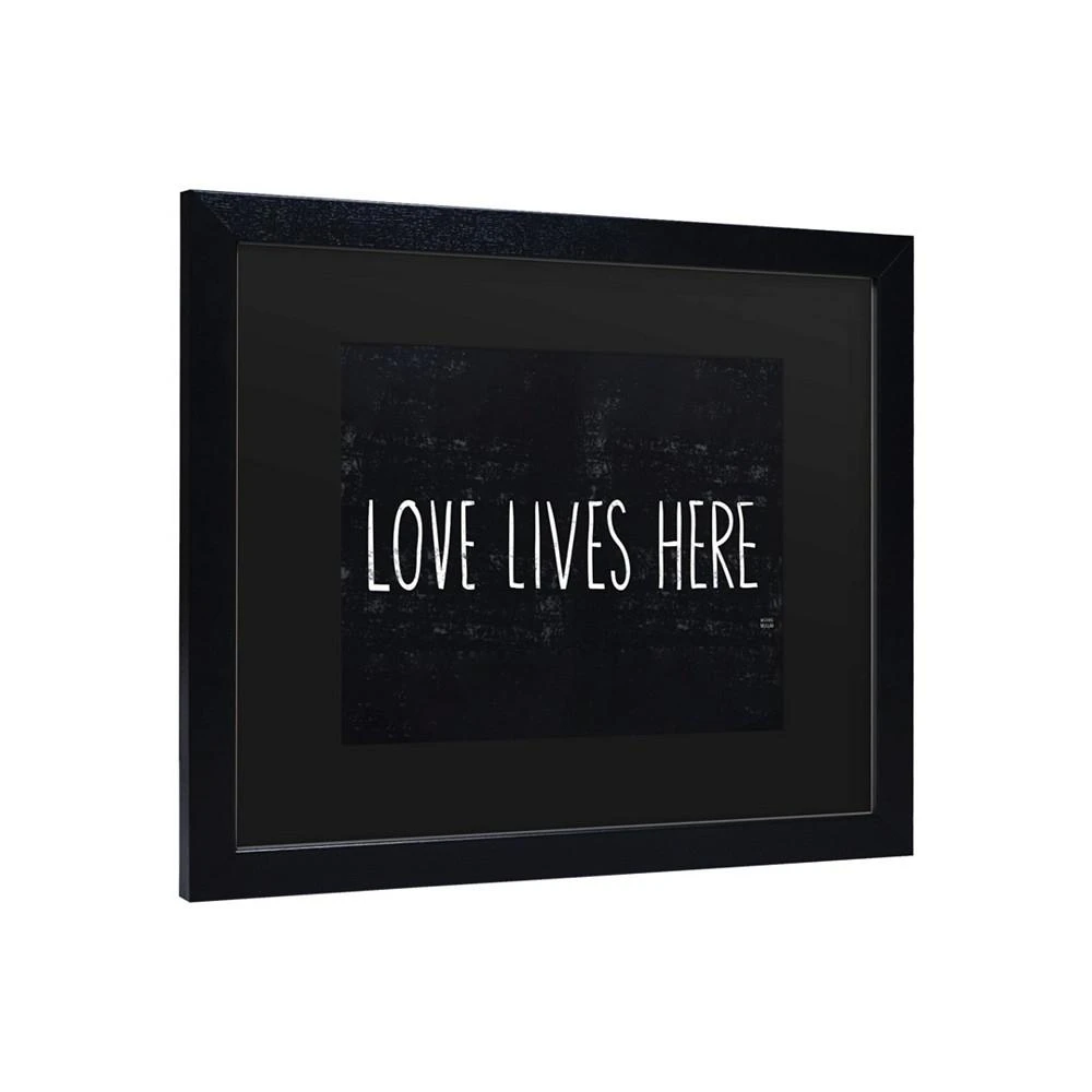 商品Trademark Global|Michael Mullan Love Lives Here Matted Framed Art - 15" x 20",价格¥377,第2张图片详细描述