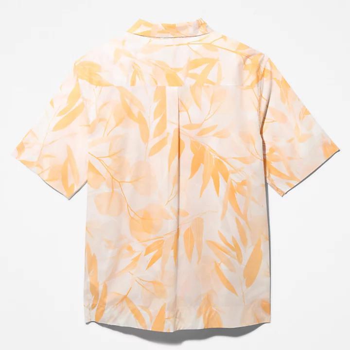 商品Timberland|Organic Cotton Resort Shirt for Men in White,价格¥423,第4张图片详细描述