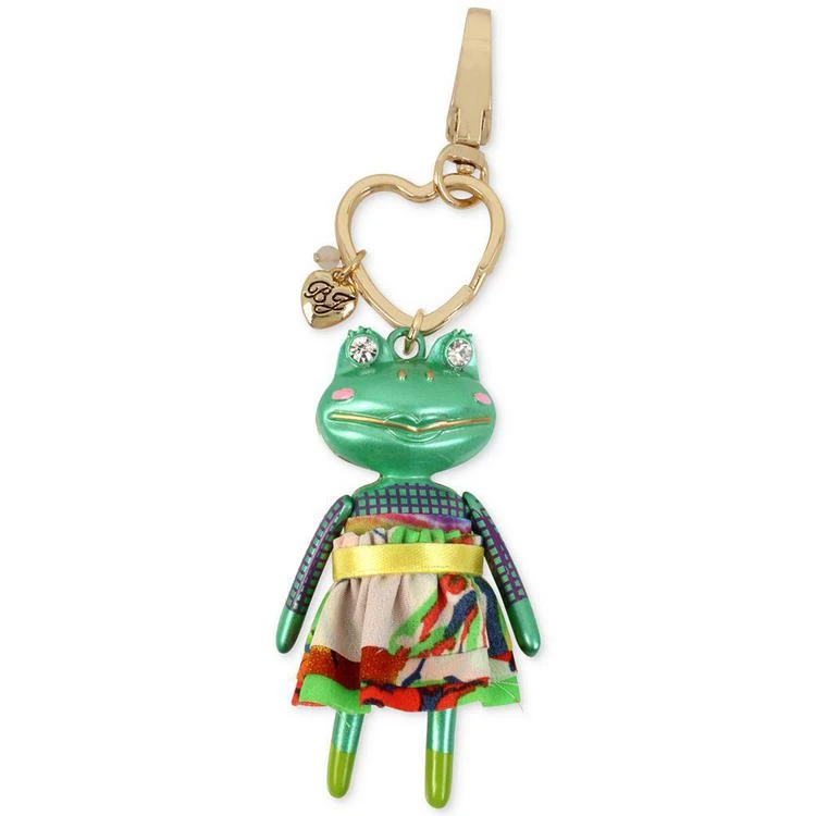 商品Betsey Johnson|Gold-Tone Green Frog Keychain,价格¥79,第1张图片