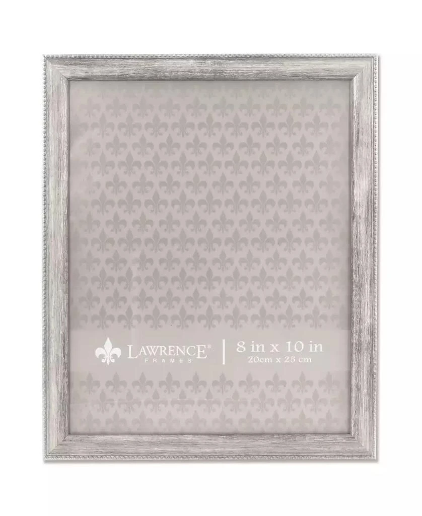 商品Lawrence Frames|Classic Bead Border Burnished Picture Frame, 8" x 10",价格¥124,第1张图片