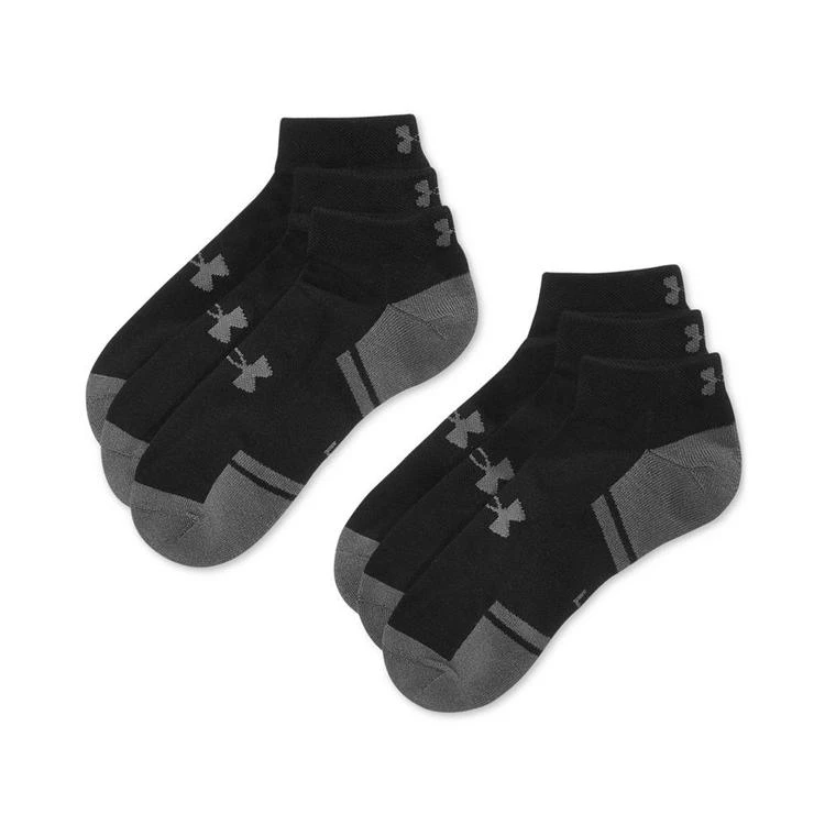 商品Under Armour|Men's Resistor II Low-Cut Socks 6-Pack,价格¥168,第2张图片详细描述