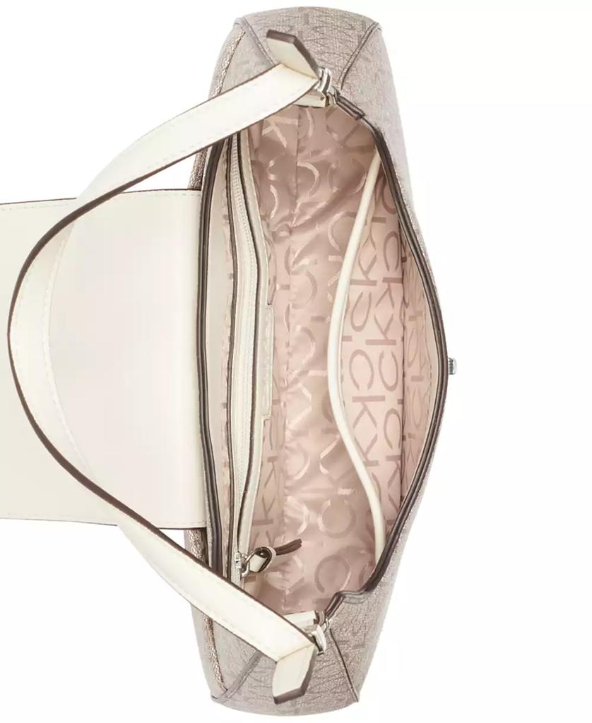 Calvin Klein Becky Signature Turnlock Shoulder Bag