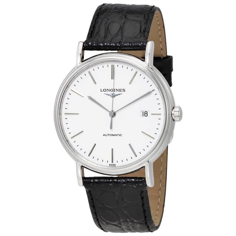 Longines Presence Automatic White Dial Mens Watch L49214122商品第1张图片规格展示