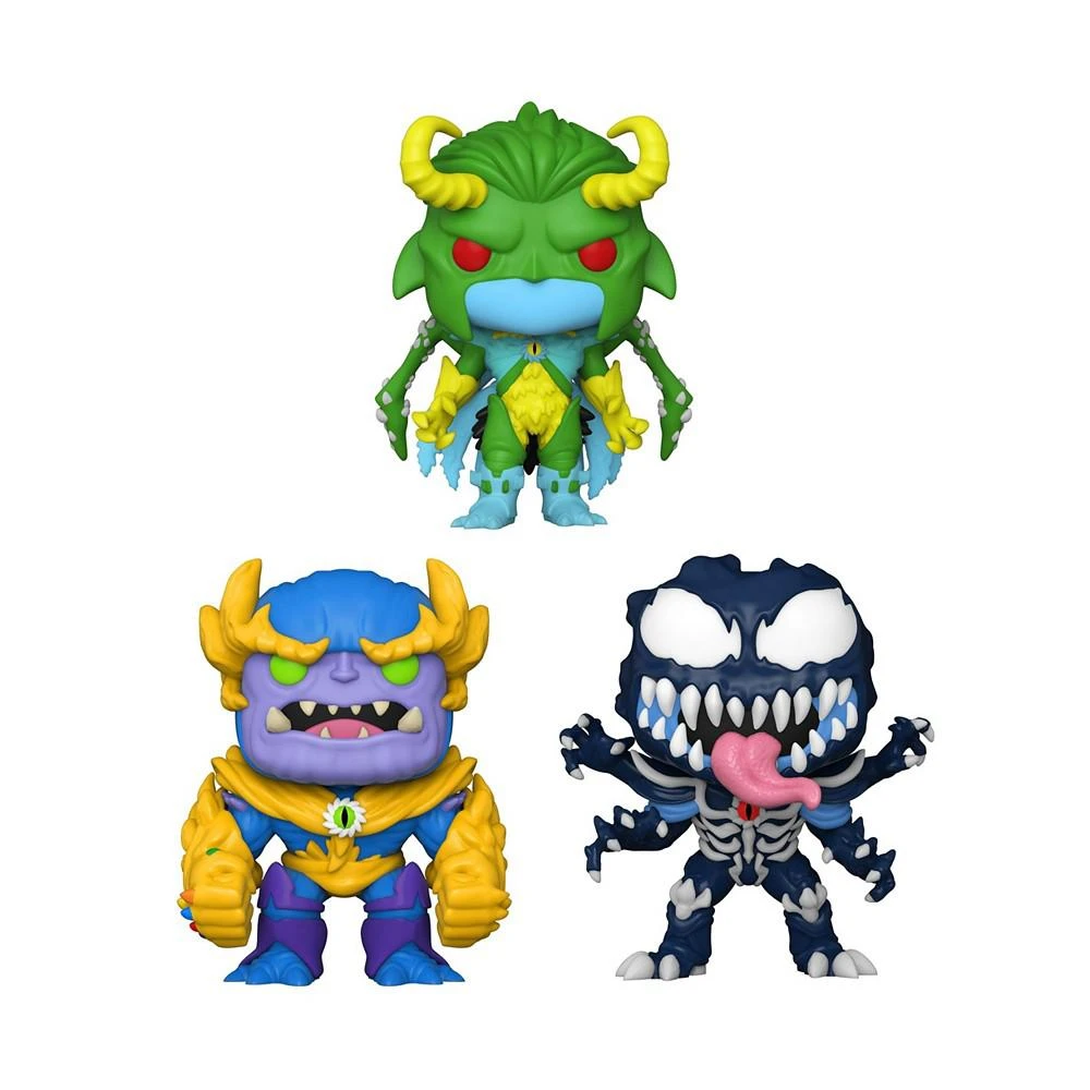 商品Funko|Pop Marvel Mech Strike Monster Hunters Collectors Set 3 Figure Set,价格¥271,第1张图片