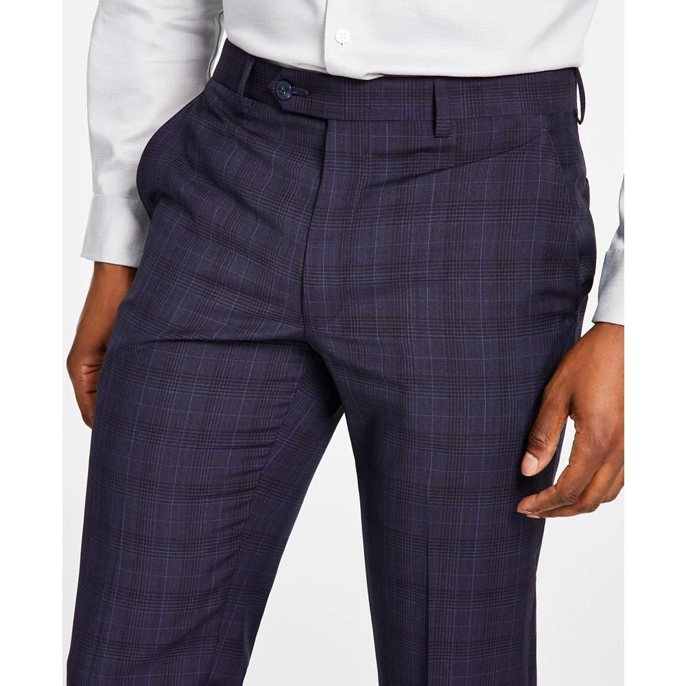 商品Michael Kors|Men's Modern Fit Wool-Blend Plaid Suit Pants,价格¥226,第4张图片详细描述