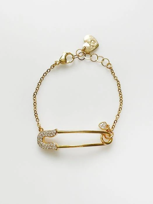 商品August Harmony|Safety Pin bracelet_2color,价格¥410,第4张图片详细描述