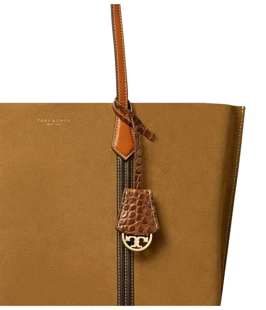 商品Tory Burch|Perry Suede Triple-Compartment Tote,价格¥2685,第4张图片详细描述