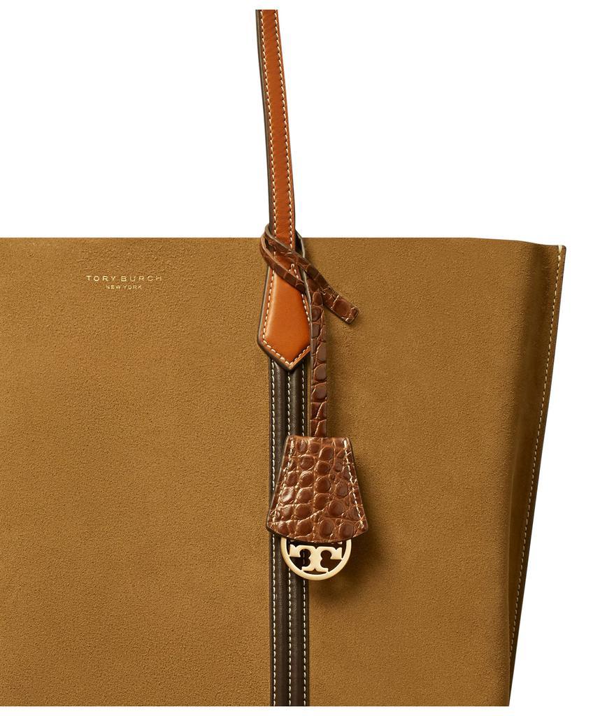 商品Tory Burch|Perry Suede Triple-Compartment Tote,价格¥4395,第6张图片详细描述