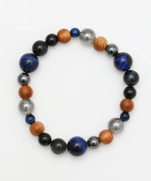 商品岩座|威風堂々 - Lapis Tiger Eye Bracelet,价格¥382,第2张图片详细描述