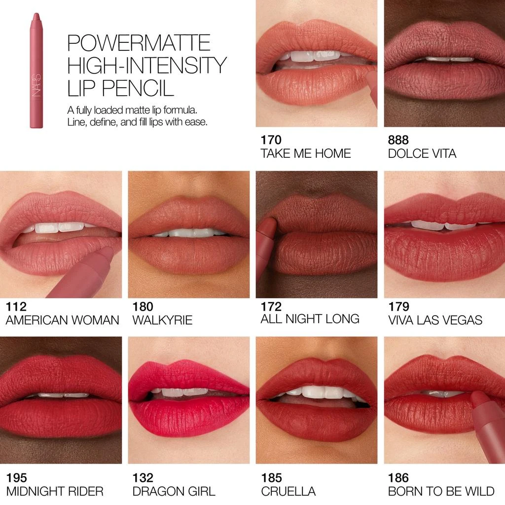 商品NARS|Powermatte High-Intensity Long-Lasting Lip Pencil,价格¥244,第4张图片详细描述