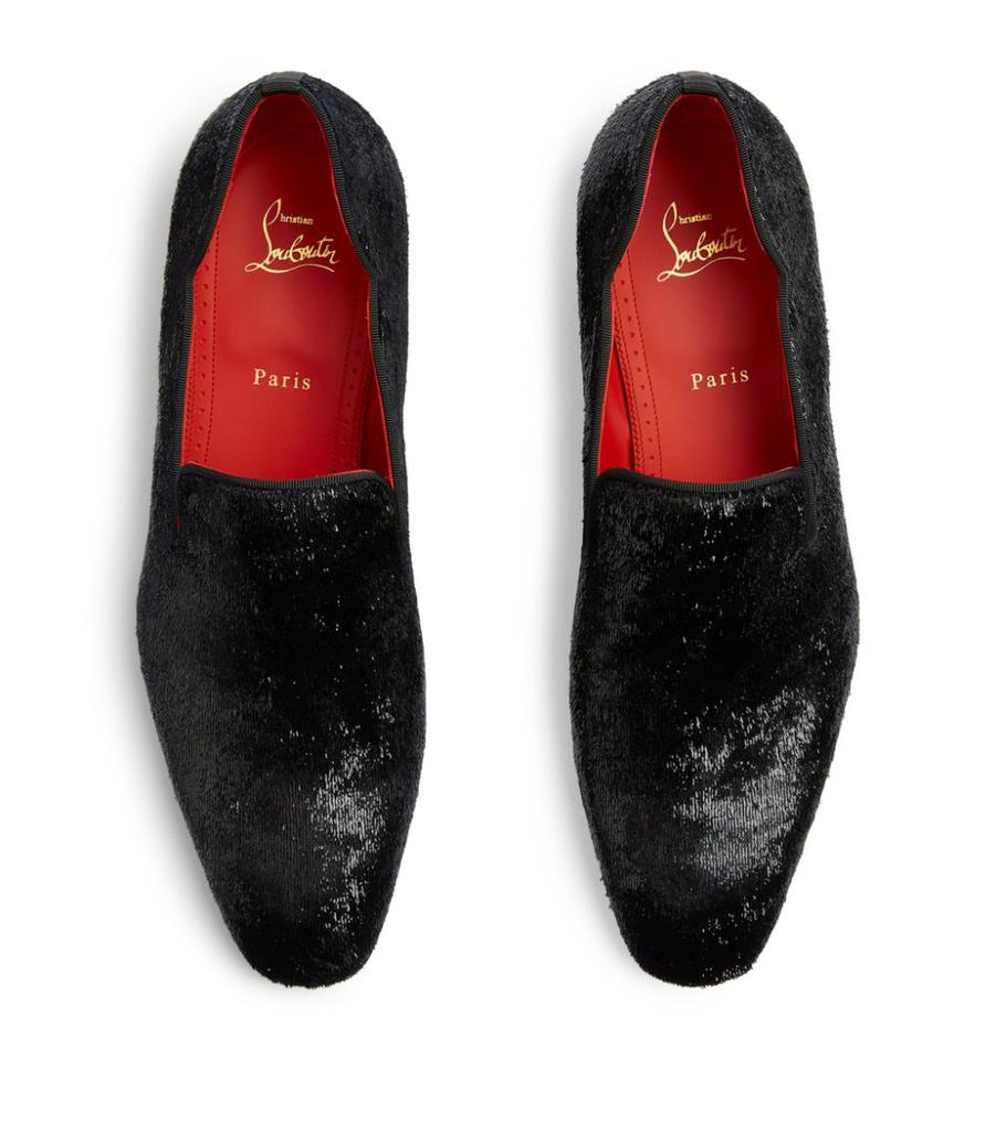 Dandy Chick Velvet Loafers商品第2张图片规格展示