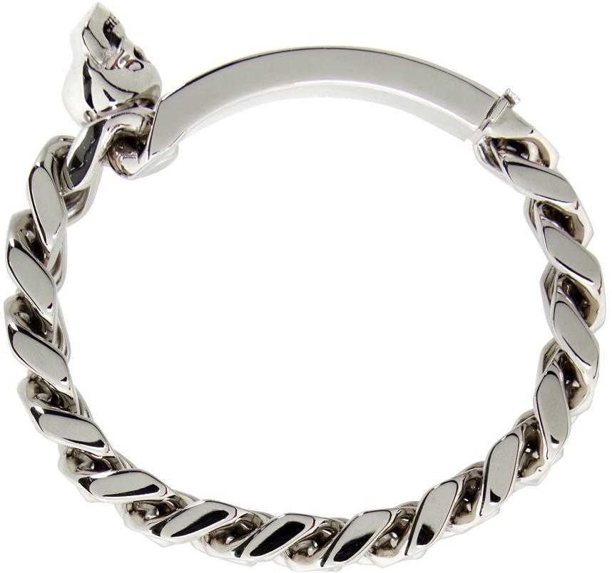 Silver Identity Chain Bracelet商品第2张图片规格展示