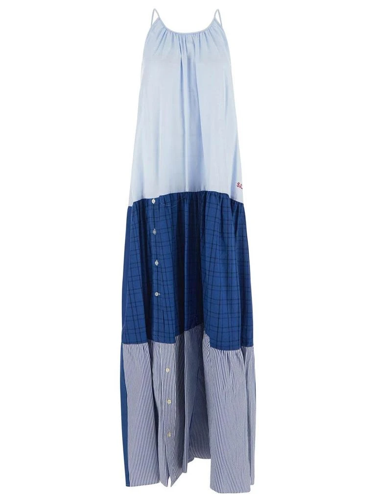 商品SEMICOUTURE|Tiered Long Dress,价格¥1510,第1张图片