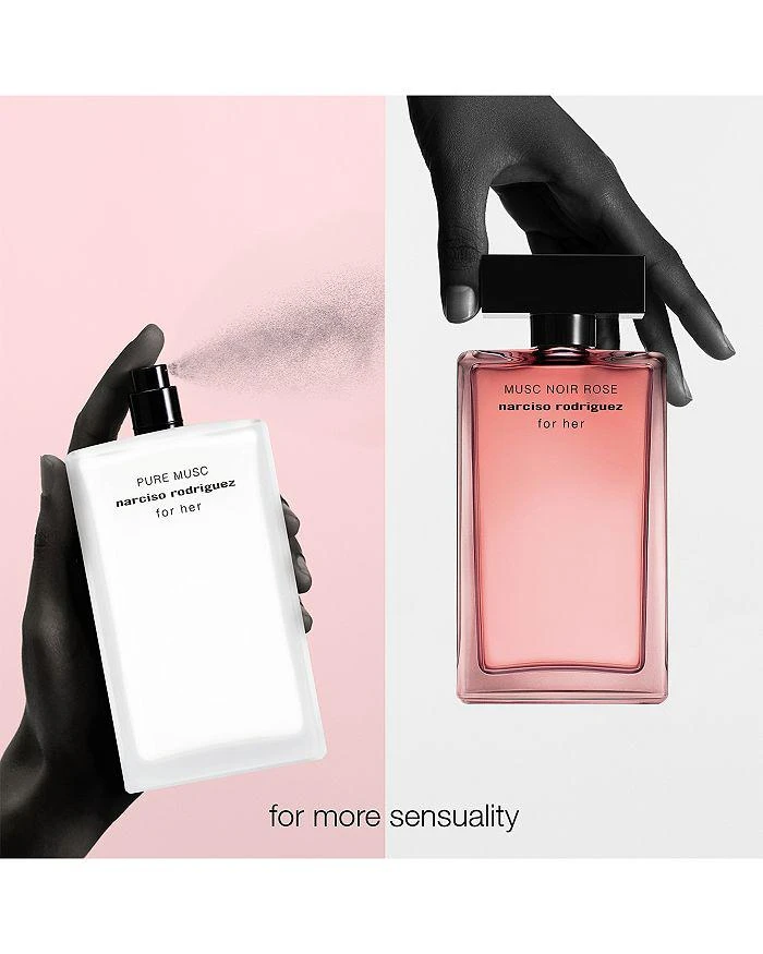 商品Narciso Rodriguez|For Her Musc Noir Rose Eau de Parfum 3.3 oz.,价格¥1078,第4张图片详细描述