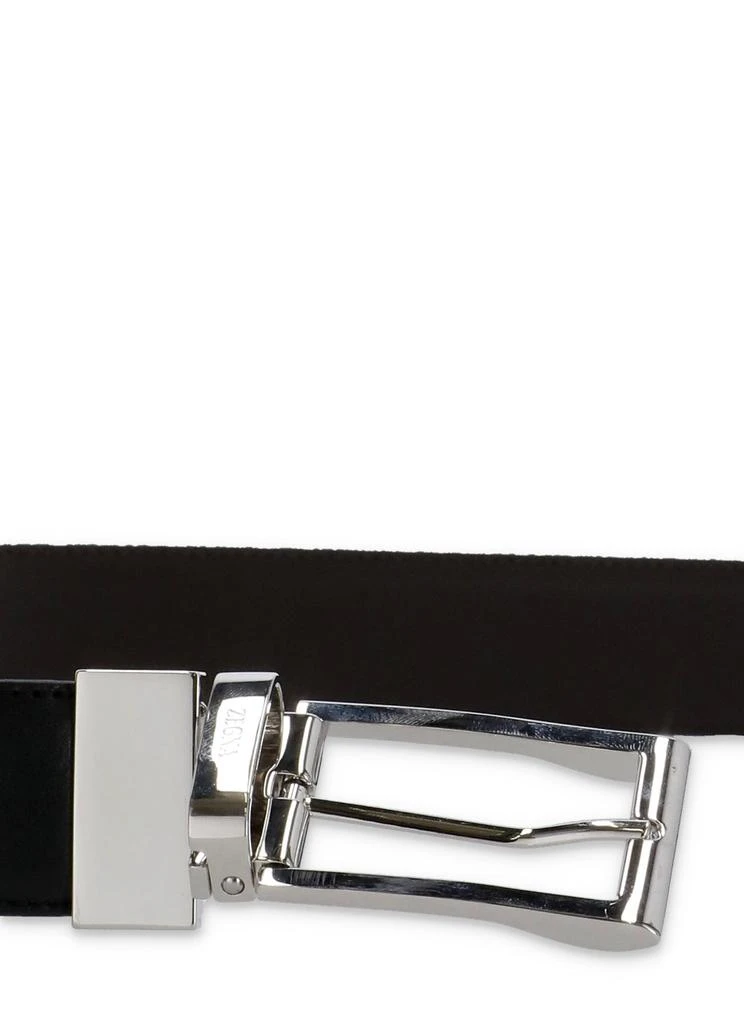 商品Zegna|Z Zegna Belts Black,价格¥1568,第3张图片详细描述