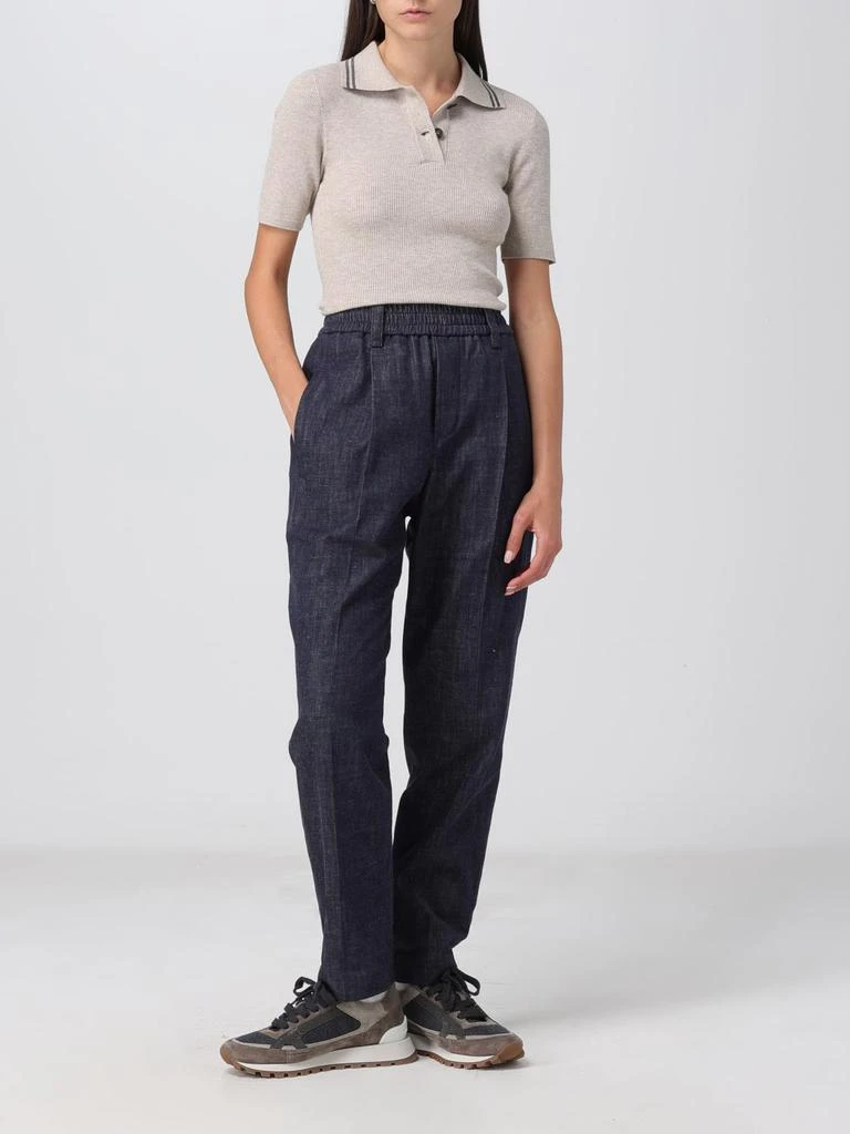 商品Brunello Cucinelli|Brunello Cucinelli pants for woman,价格¥6041,第2张图片详细描述