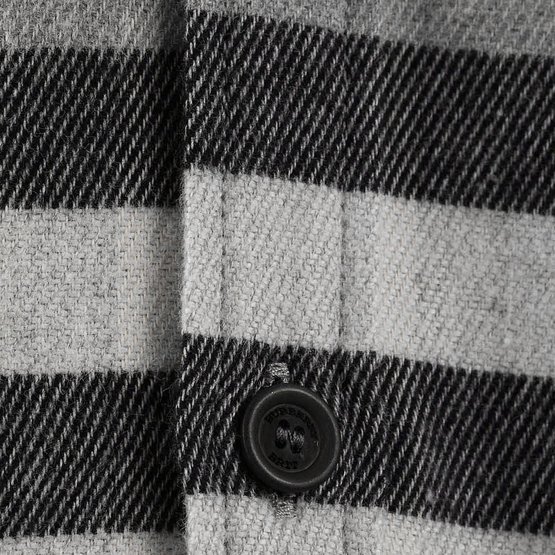 Burberry 博柏利 Brit男士格纹长袖衬衫全棉 3942159商品第2张图片规格展示