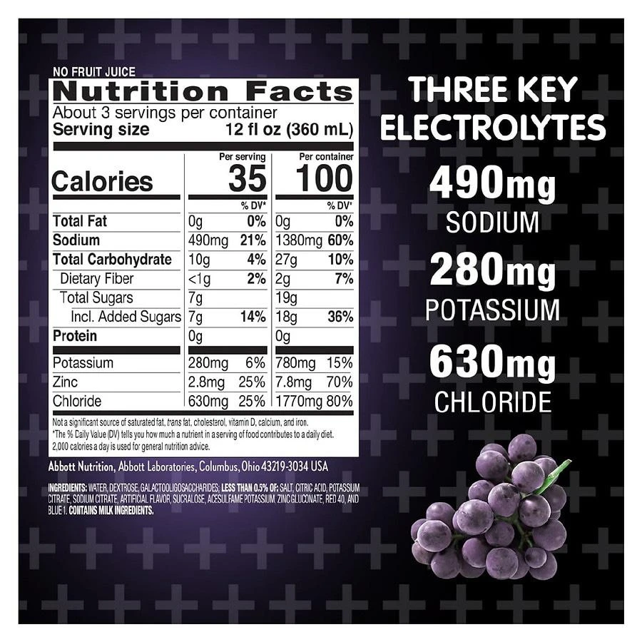 Electrolyte Solution Iced Grape 商品