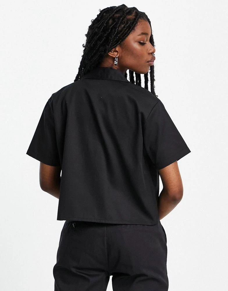 商品DICKIES|Dickies short sleeve work shirt in black ,价格¥443,第2张图片详细描述